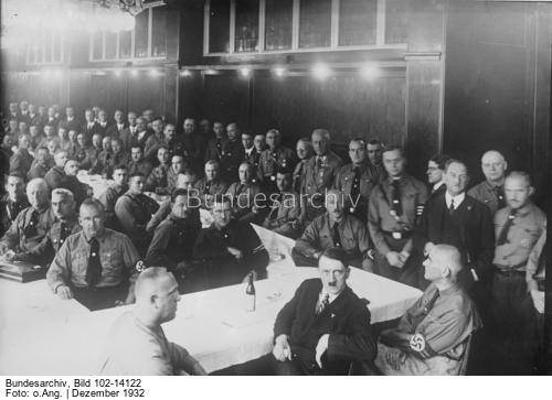 Reich Leaders' Conference of the NSDAP in the main office in Schellingstrasse, Munich